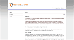 Desktop Screenshot of intellicoding.com