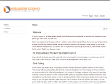Tablet Screenshot of intellicoding.com